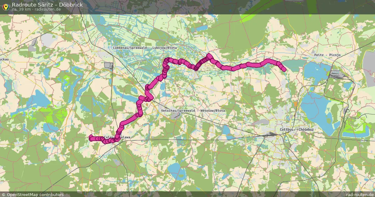 Radtour Säritz – Döbbrick