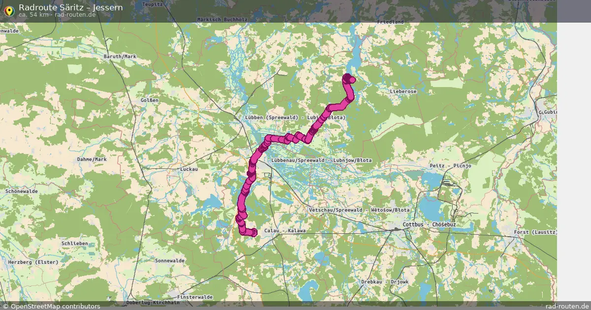 Radtour Säritz – Jessern