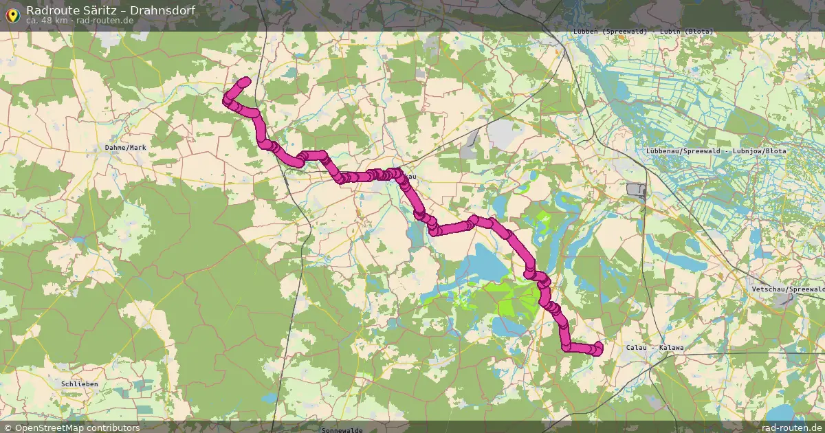 Radtour Säritz – Drahnsdorf