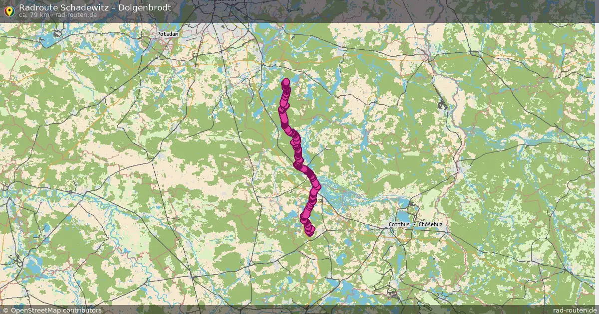 Radtour Schadewitz – Dolgenbrodt