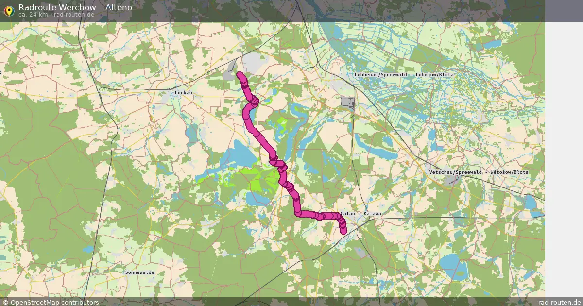 Radtour Werchow – Alteno