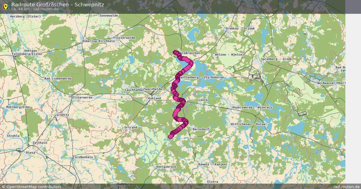 Radtour Großräschen – Schwepnitz
