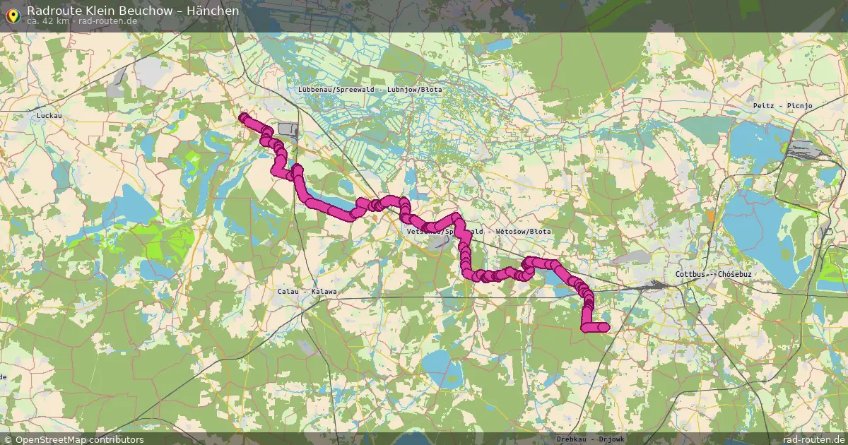 Radtour Klein Beuchow – Hänchen