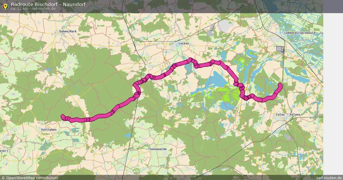 Radtour Bischdorf – Naundorf
