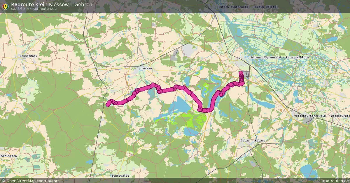 Radtour Klein Klessow – Gehren