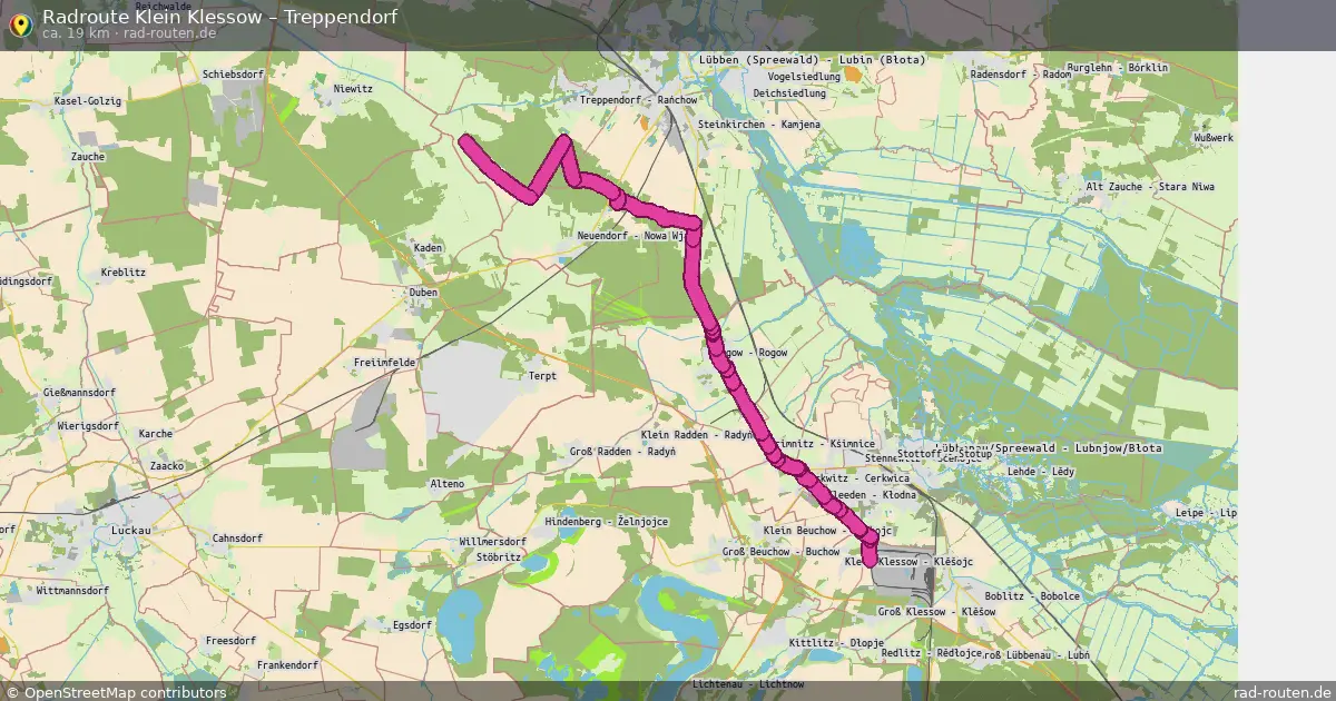 Radtour Klein Klessow – Treppendorf