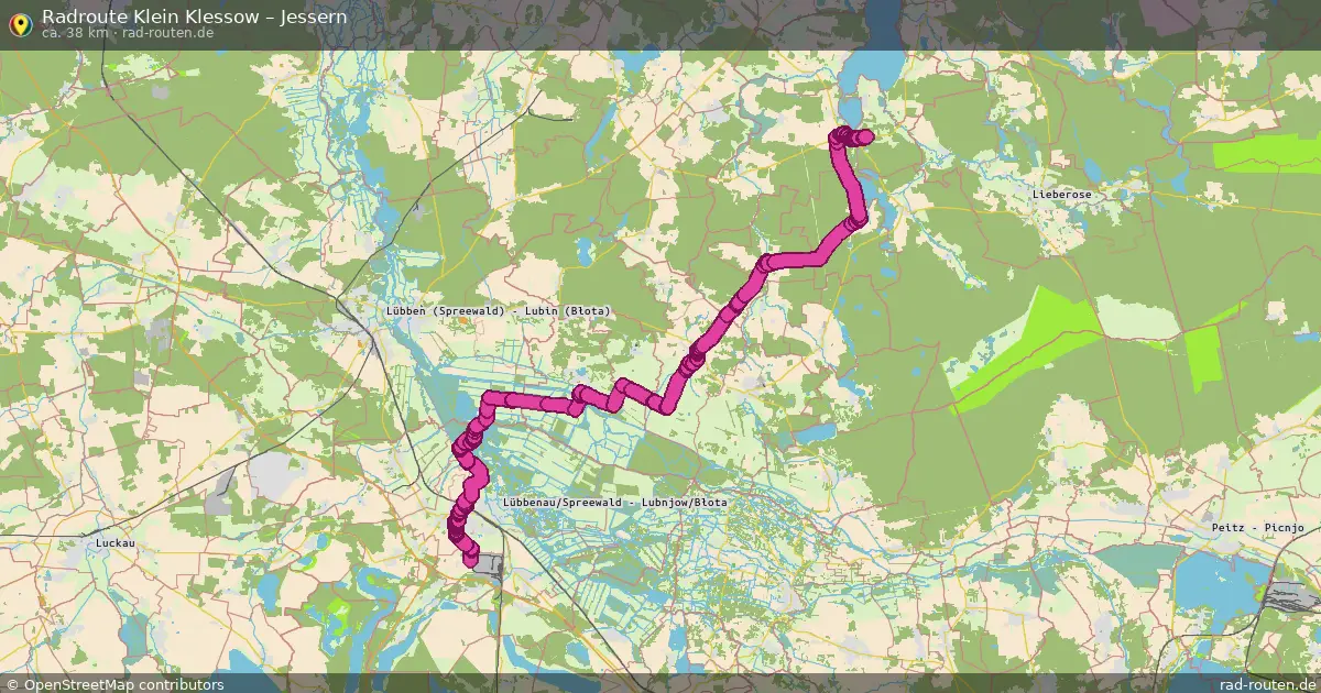 Radtour Klein Klessow – Jessern