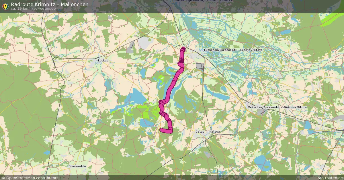 Radtour Krimnitz – Mallenchen