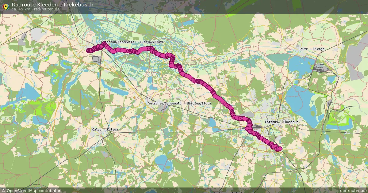 Radtour Kleeden – Kiekebusch