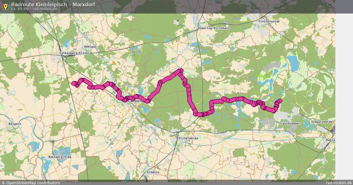Radtour Kleinleipisch – Marxdorf