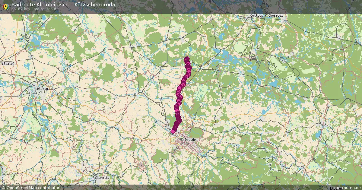 Radtour Kleinleipisch – Kötzschenbroda