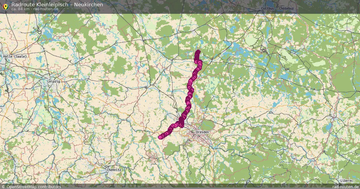 Radtour Kleinleipisch – Neukirchen