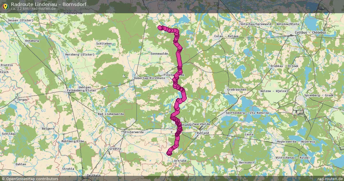 Radtour Lindenau – Bornsdorf