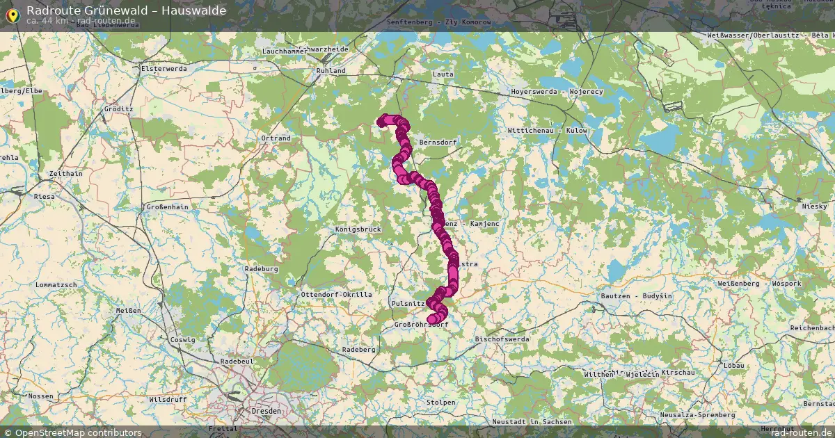 Radtour Grünewald – Hauswalde
