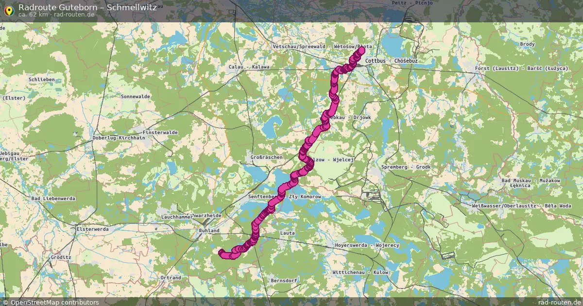 Radtour Guteborn – Schmellwitz