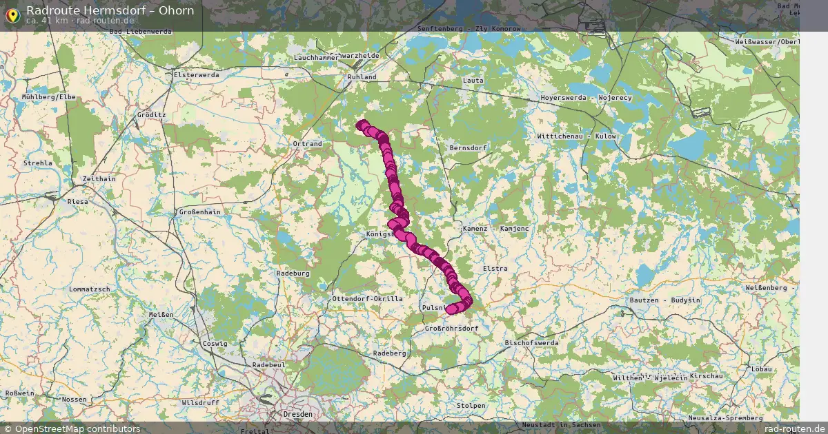 Radtour Hermsdorf – Ohorn