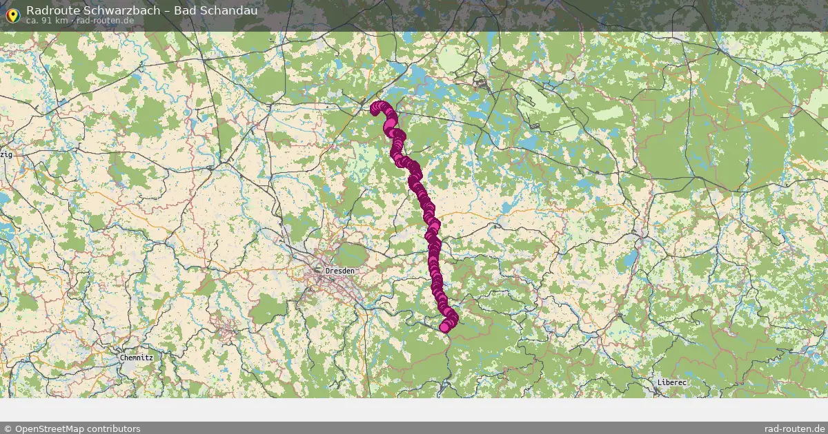 Radtour Schwarzbach – Bad Schandau