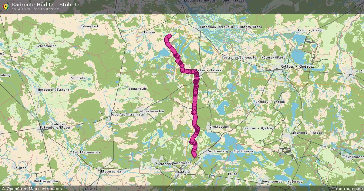 Radtour Hörlitz – Stöbritz