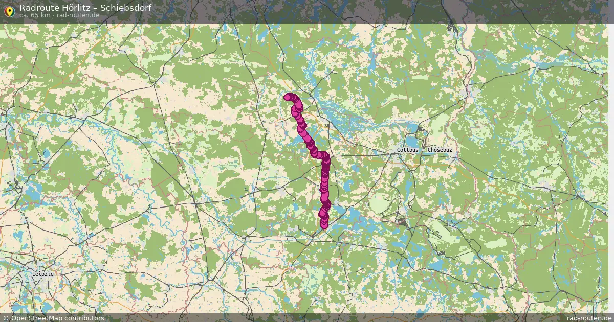 Radtour Hörlitz – Schiebsdorf