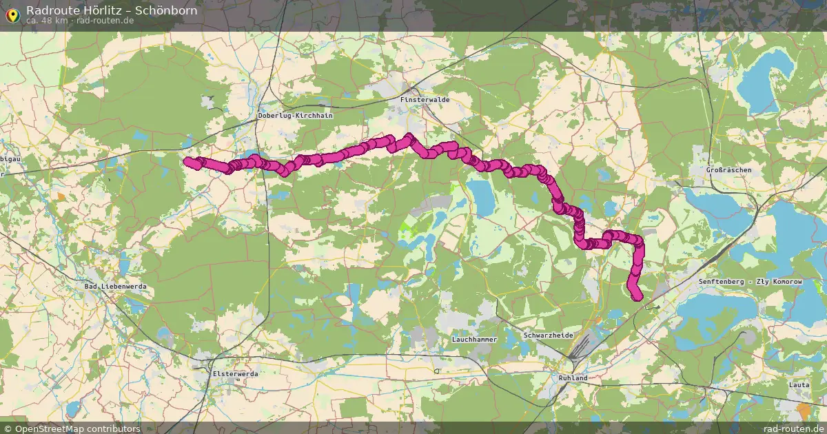 Radtour Hörlitz – Schönborn