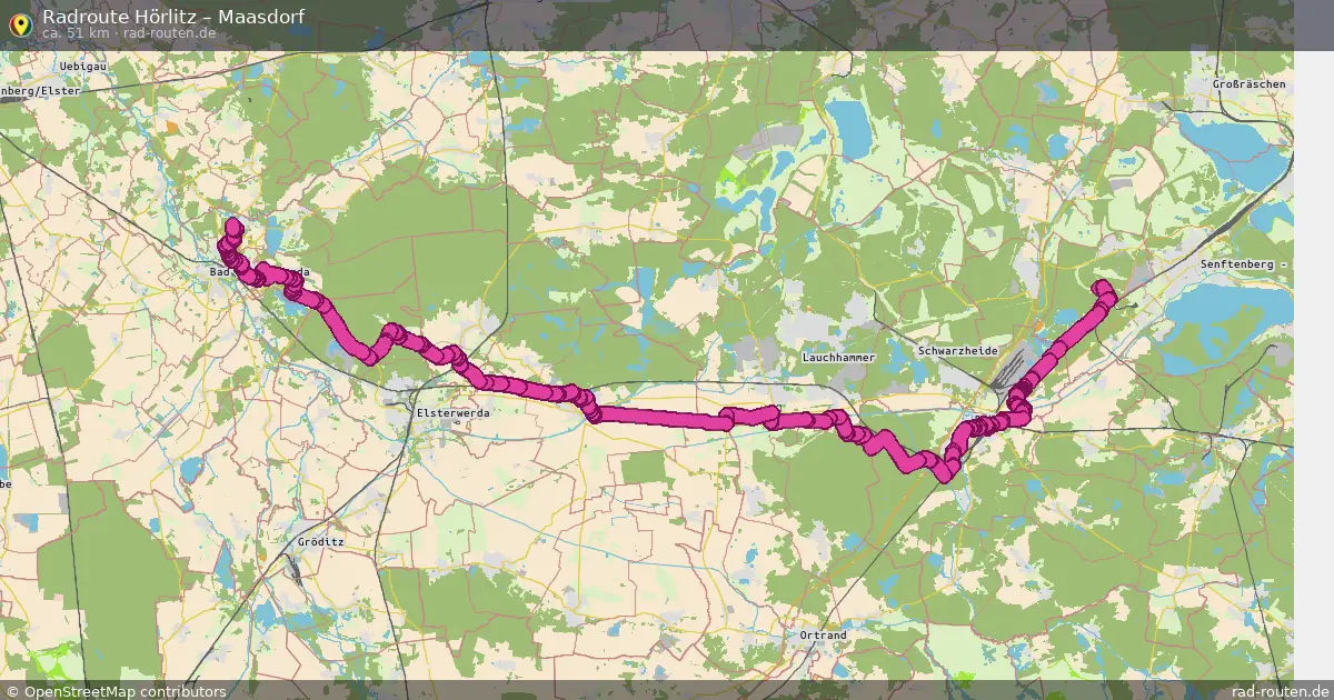 Radtour Hörlitz – Maasdorf