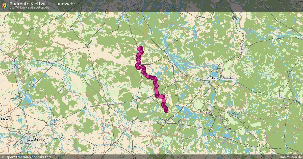 Radtour Klettwitz – Landwehr
