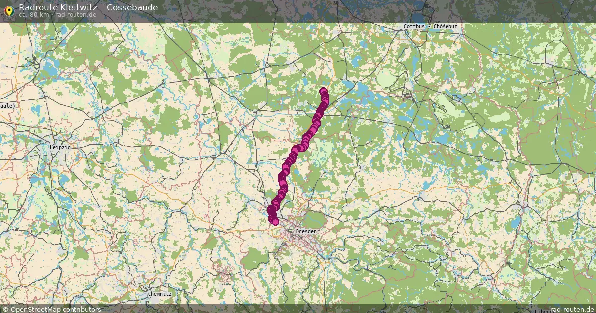 Radtour Klettwitz – Cossebaude
