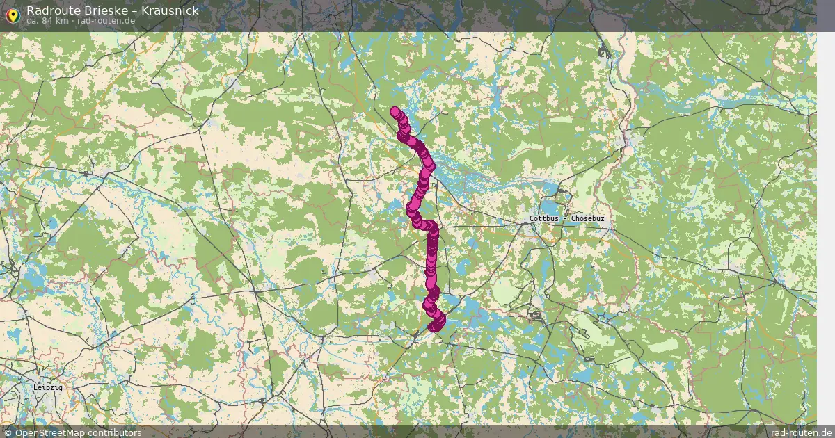 Radtour Brieske – Krausnick