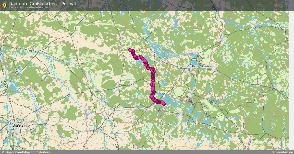 Radtour Großkoschen – Pelkwitz