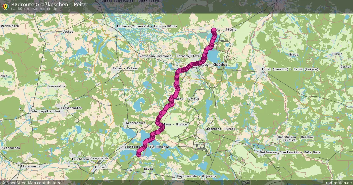 Radtour Großkoschen – Peitz