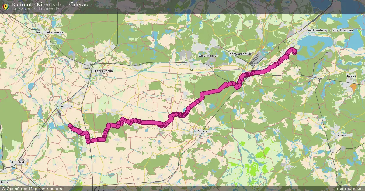 Radtour Niemtsch – Röderaue
