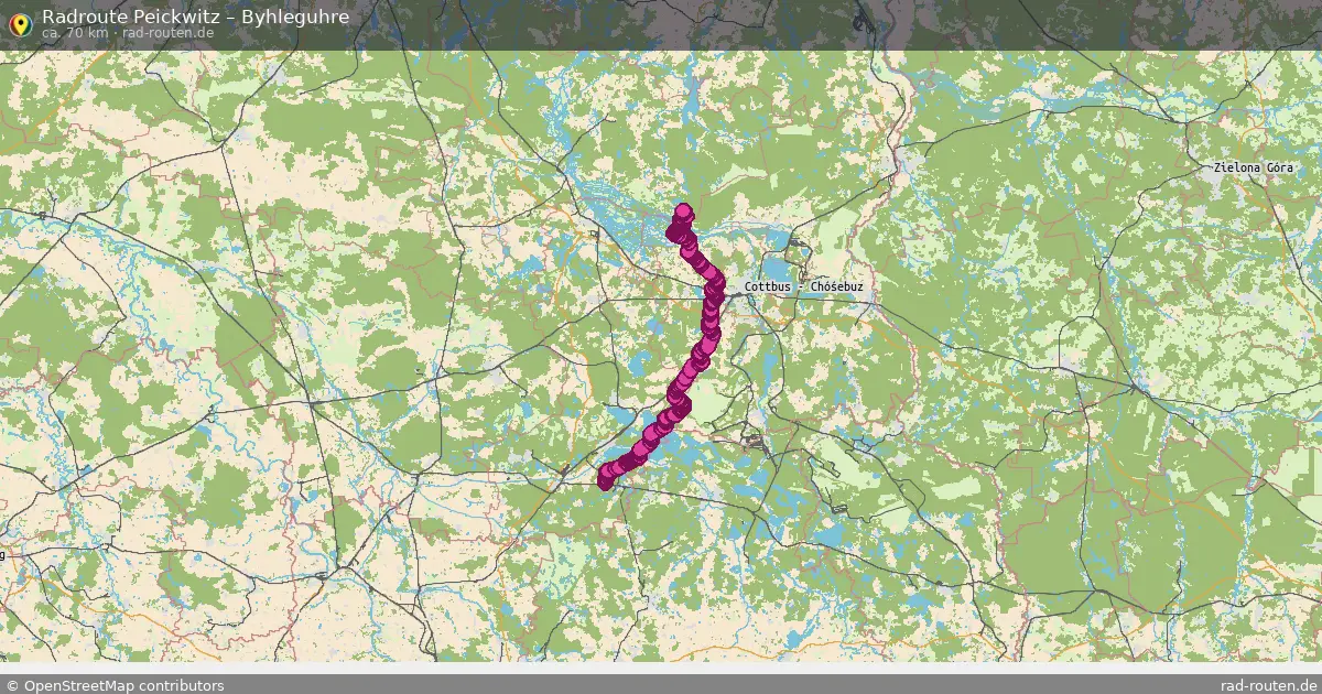 Radtour Peickwitz – Byhleguhre