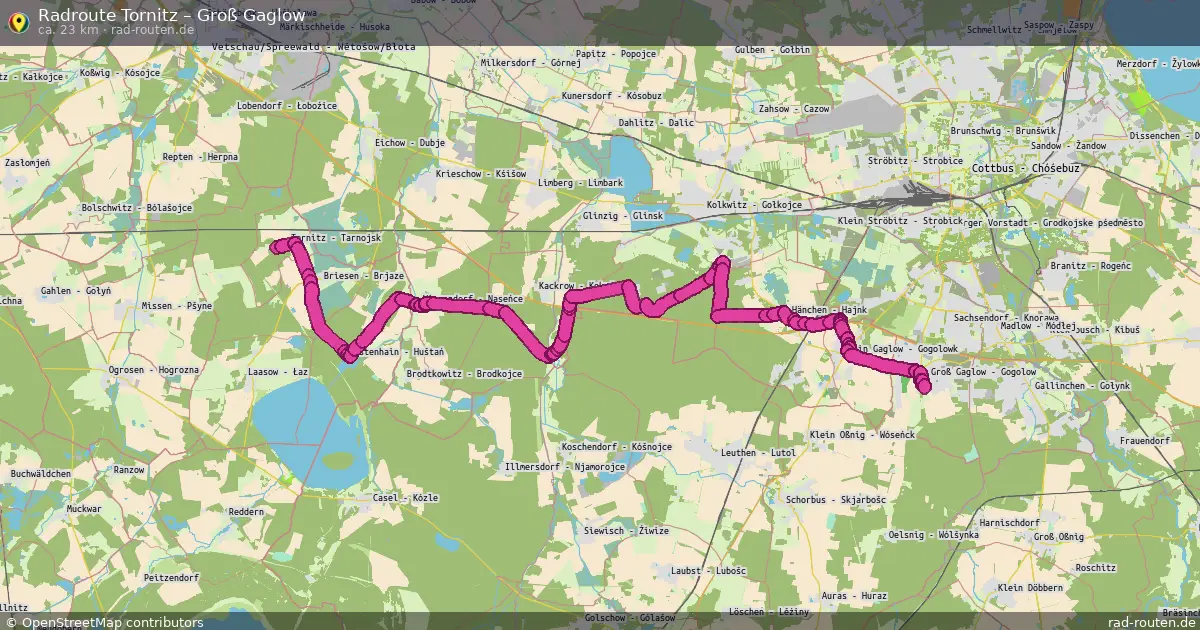 Radtour Tornitz – Groß Gaglow