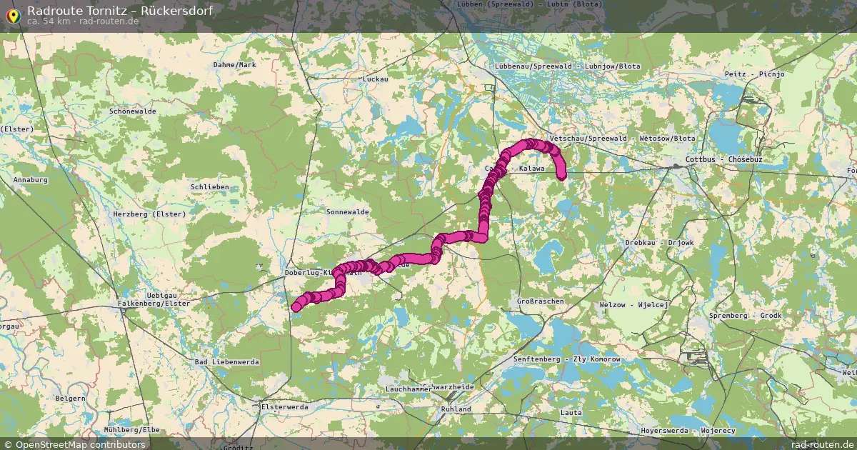 Radtour Tornitz – Rückersdorf