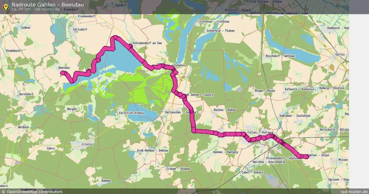 Radtour Gahlen – Beesdau