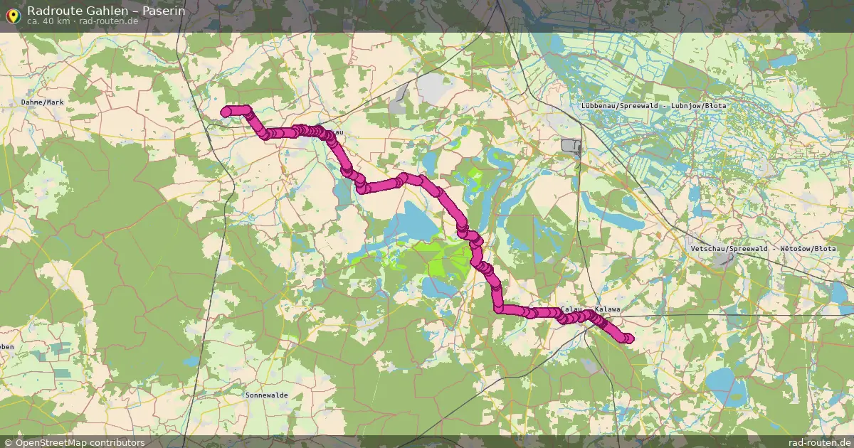 Radtour Gahlen – Paserin
