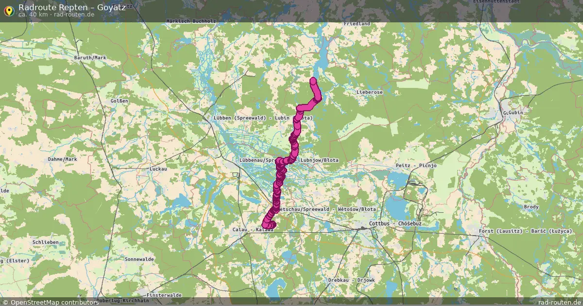Radtour Repten – Goyatz