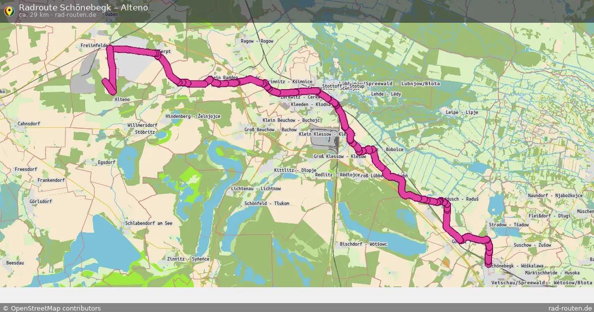 Radtour Schönebegk – Alteno