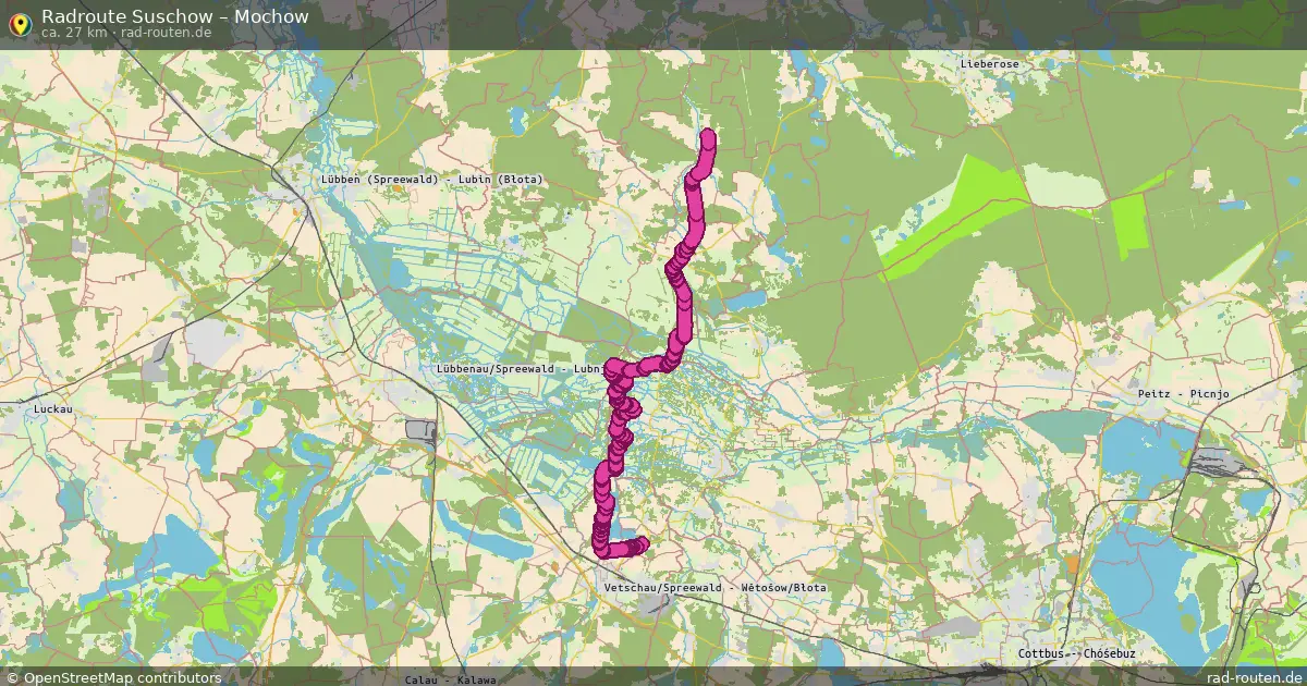 Radtour Suschow – Mochow