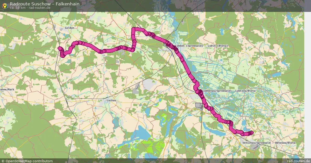Radtour Suschow – Falkenhain