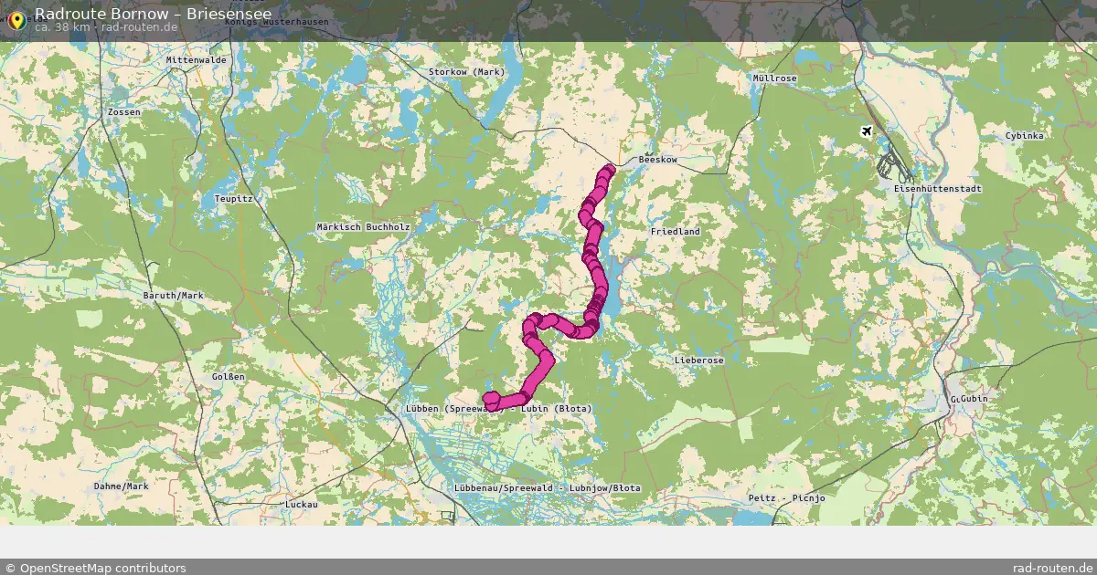Radtour Bornow – Briesensee