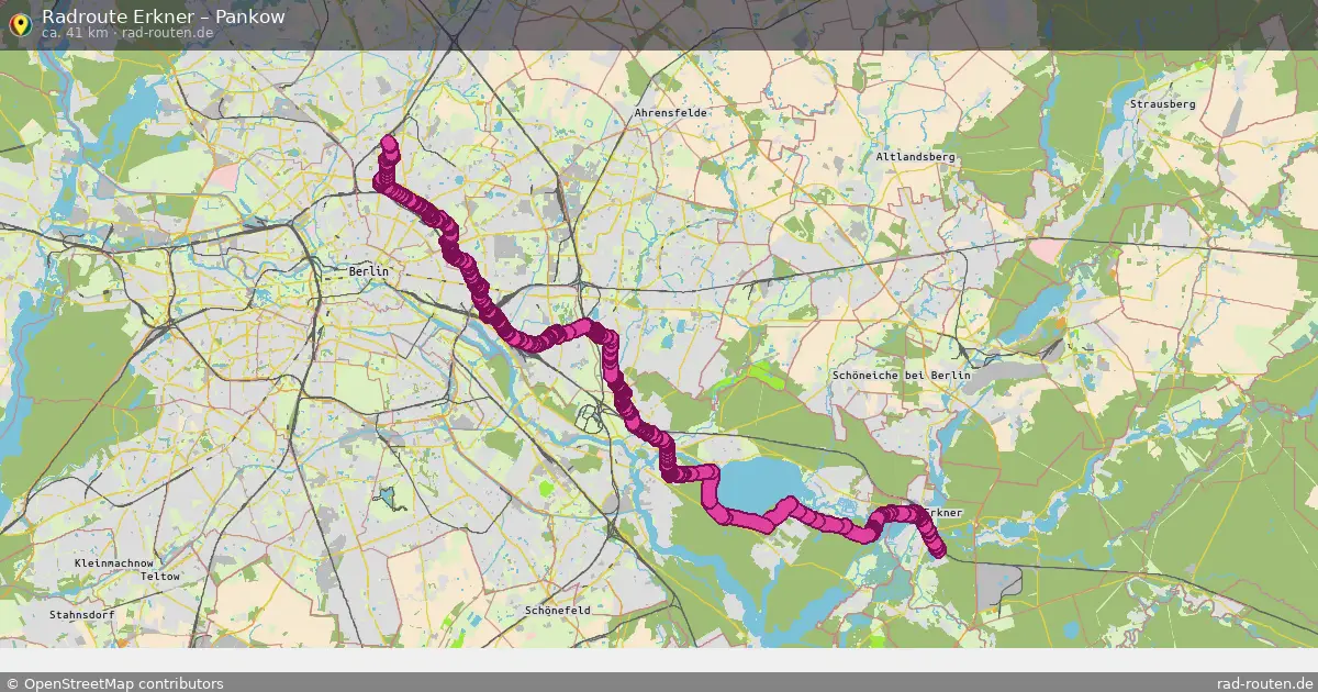 Radtour Erkner – Pankow
