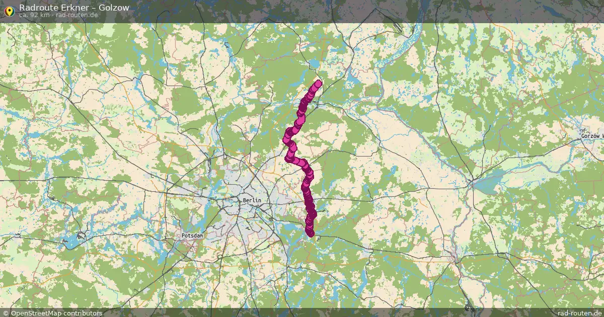 Radtour Erkner – Golzow