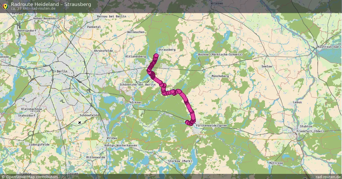 Radtour Heideland – Strausberg