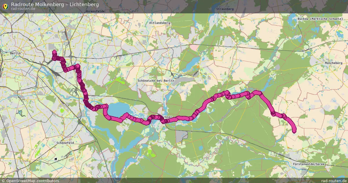 Radtour Molkenberg – Lichtenberg