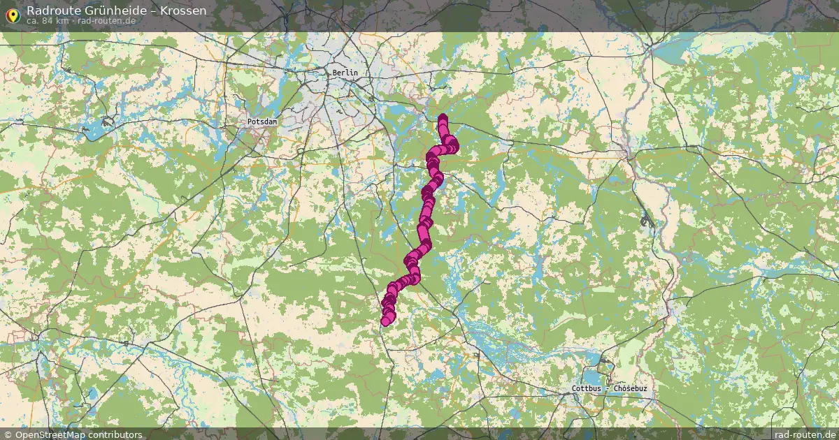 Radtour Grünheide – Krossen