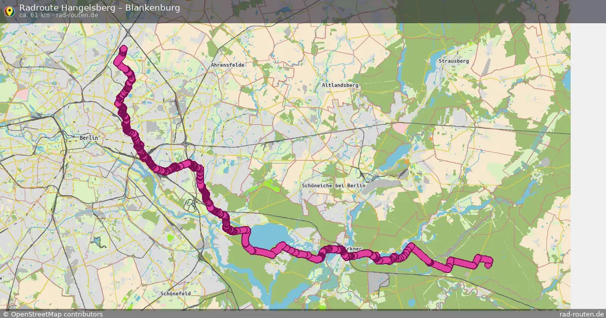 Radtour Hangelsberg – Blankenburg