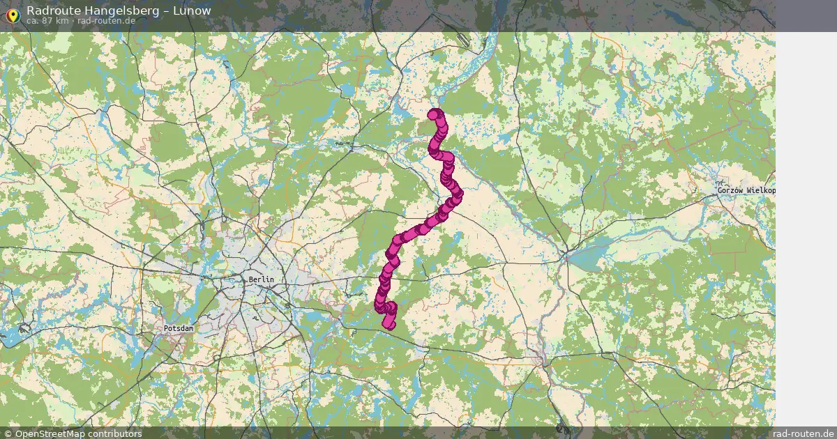 Radtour Hangelsberg – Lunow