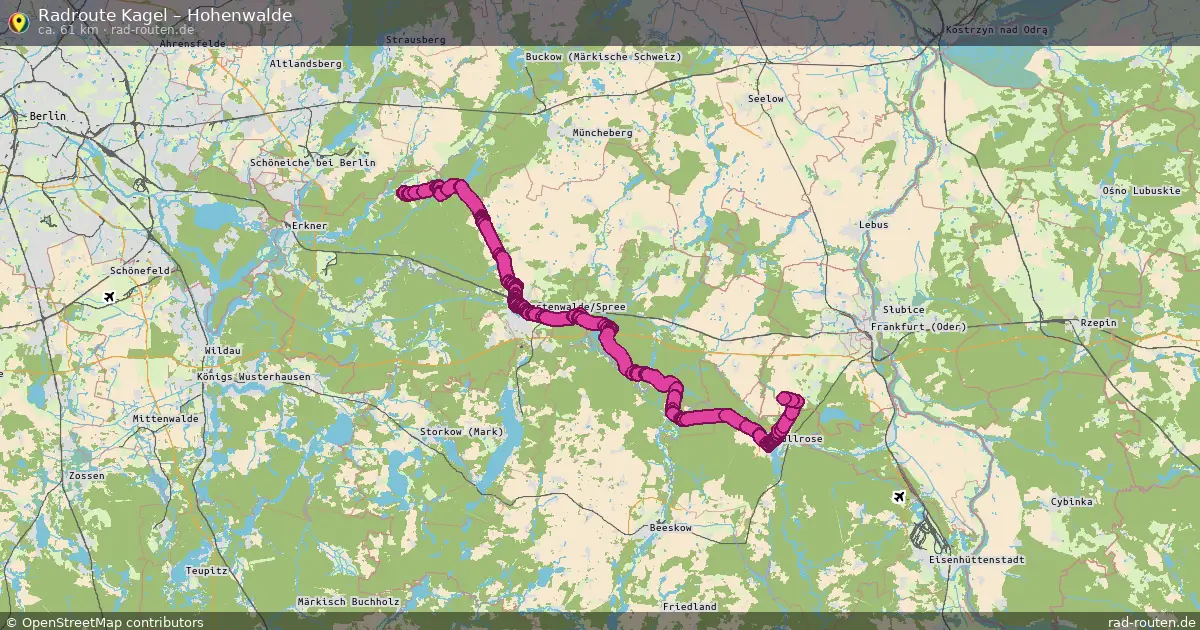 Radtour Kagel – Hohenwalde