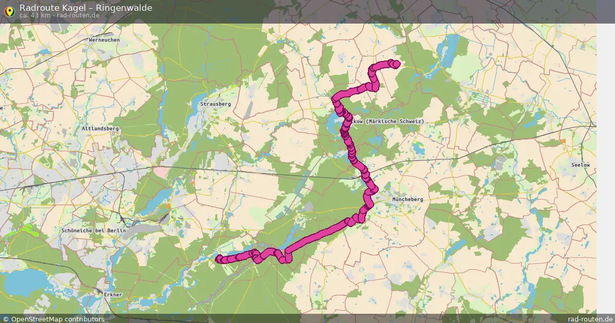 Radtour Kagel – Ringenwalde
